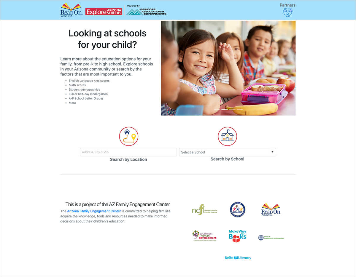 Explore AZ Schools Read On