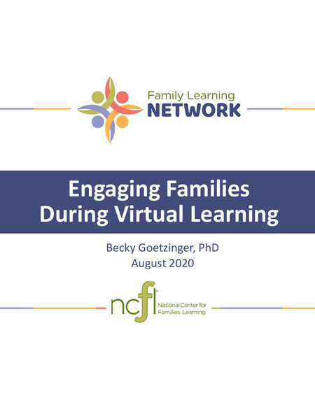 Engaging Families During Virtual Learning