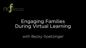 Engaging Families During Virtual Learning